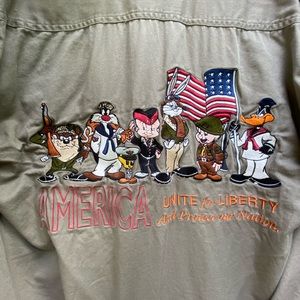 Looney toon utility jacket vintage